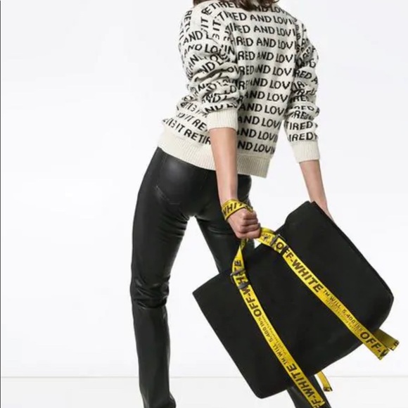 Off-White Handbags - Authentic Off-White signature big bag